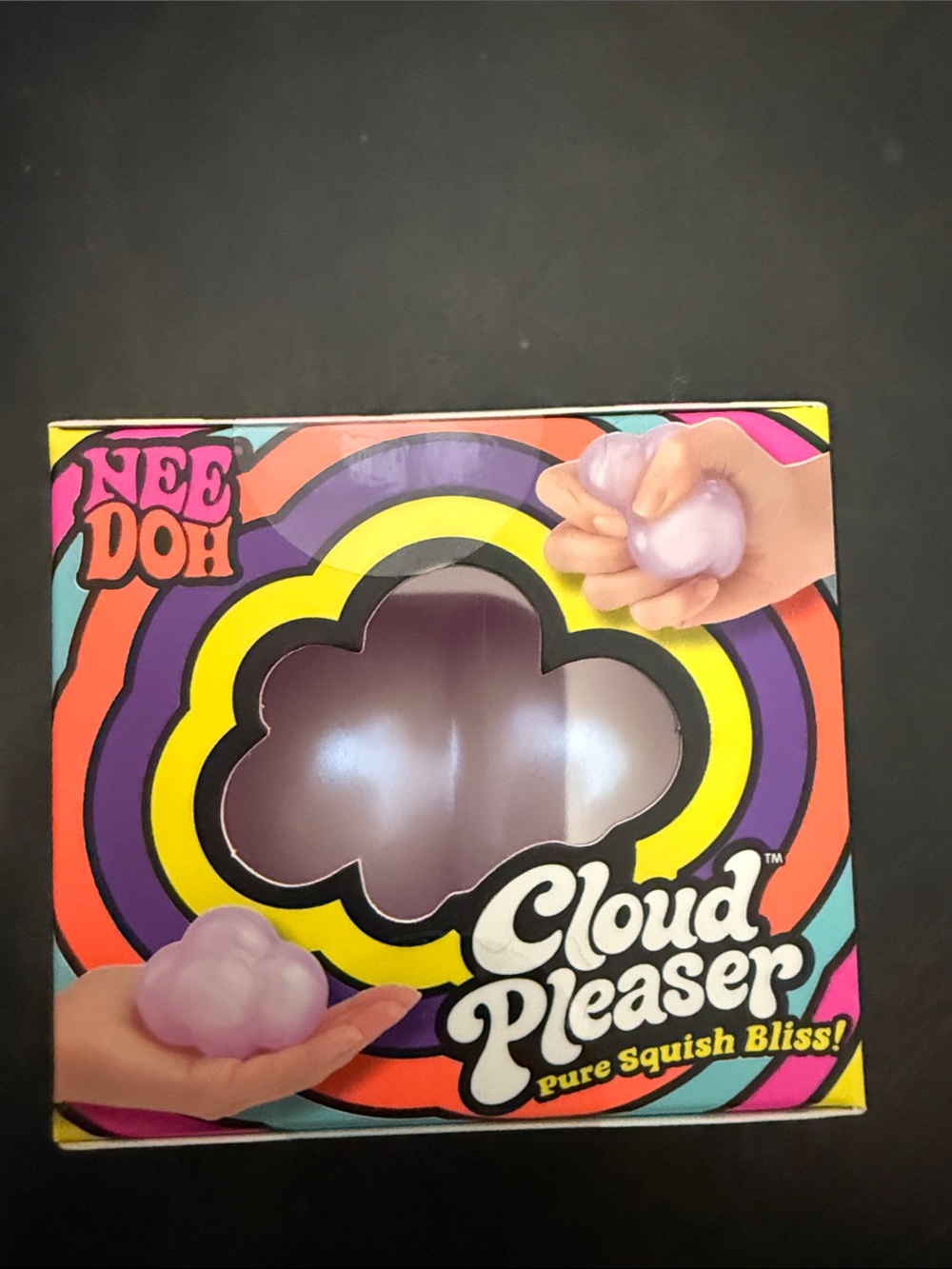 New NeeDoh Authentic Cloud Pleaser Soft Doh Squish White - Picture 4 of 5